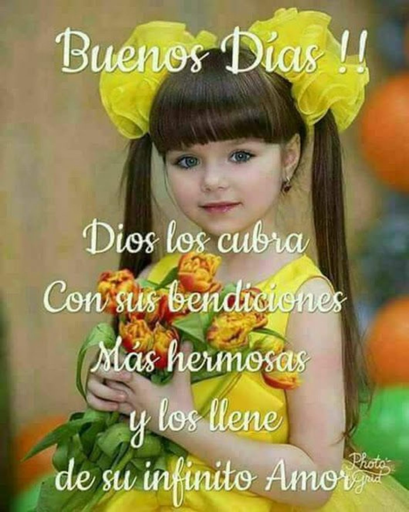 Buenos días! Dios los cubra con sus bendiciones más hermosas y los llene de su infinito amor