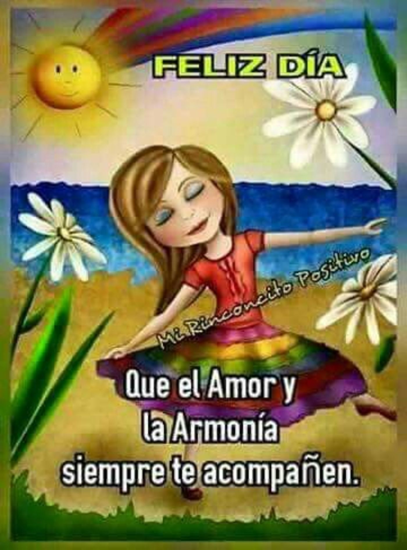 Feliz día! Que el amor y la armonia siempre te accompanen 