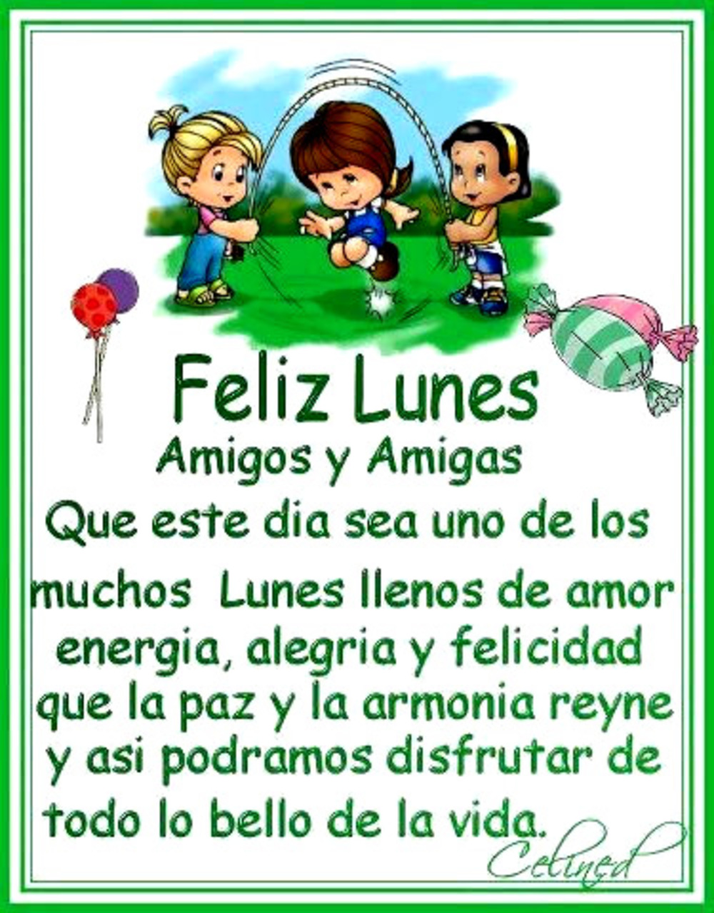 Feliz lunes amigos