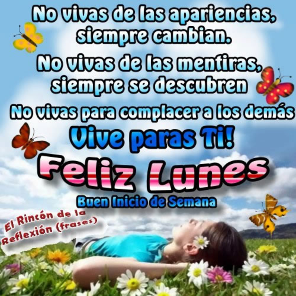 Feliz lunes y buen inicio de semana