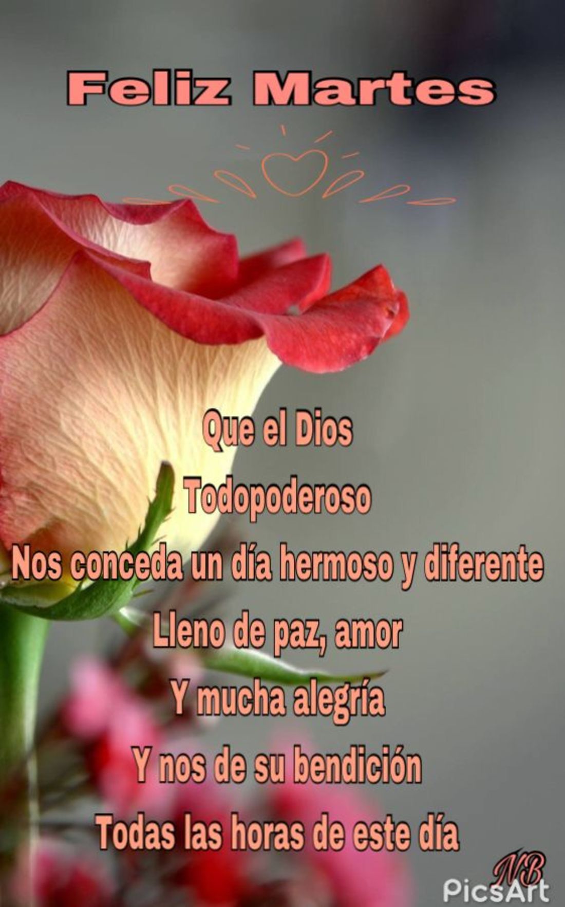 Feliz martes con bendiciones