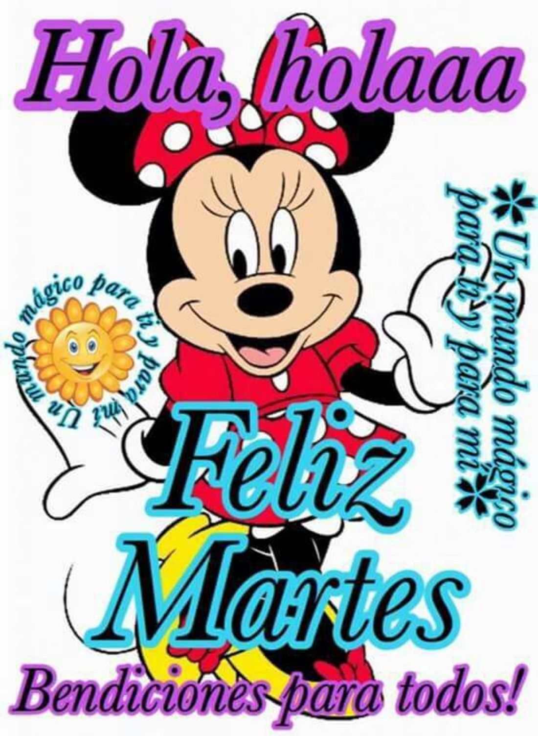 Hola, holaaa feliz martes ! bendiciones para todos