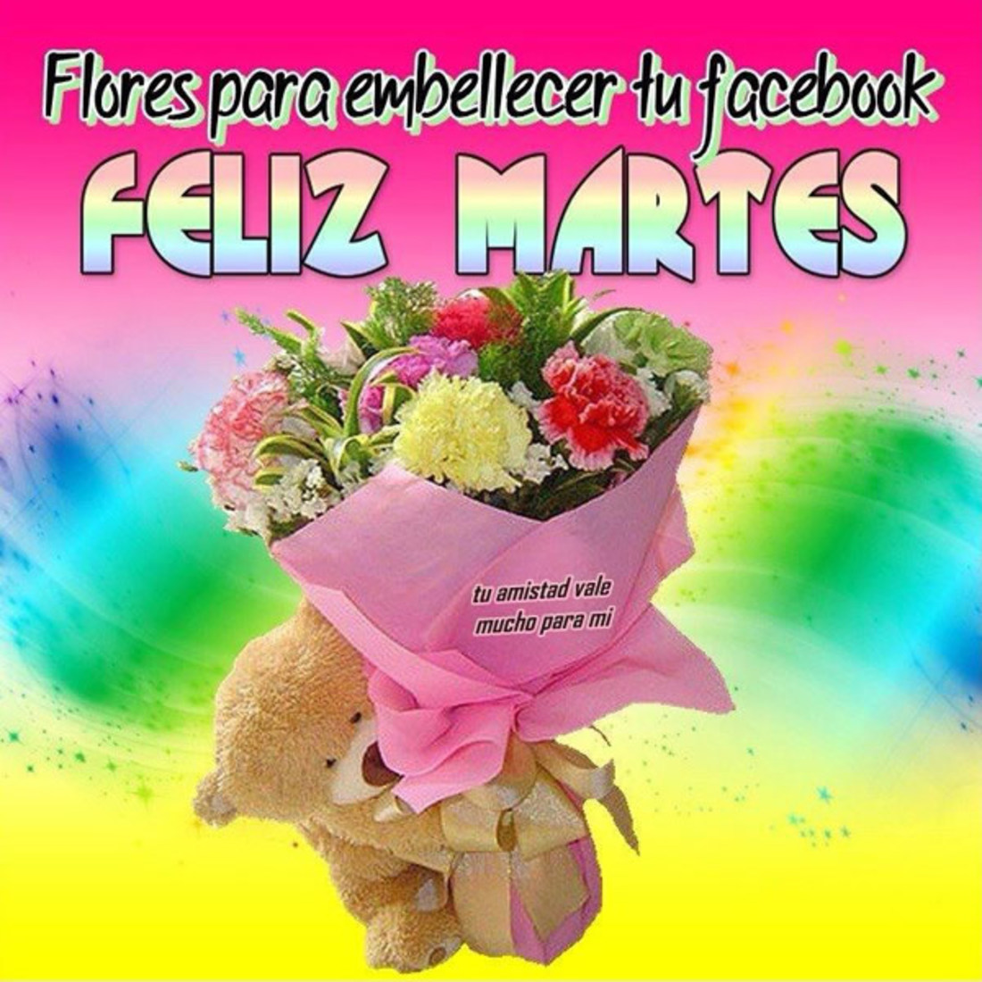 Flores embeceller tu facebook feliz martes