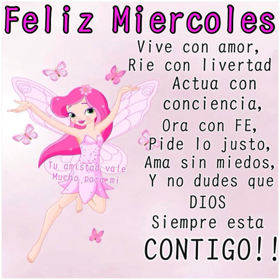 Feliz miércoles con hermosas frases