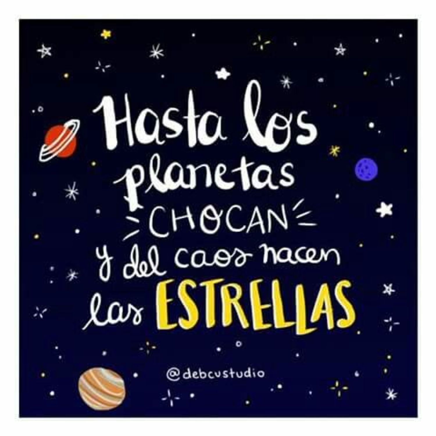 Hasta los planetas chocan y del caos nacen las estrellas