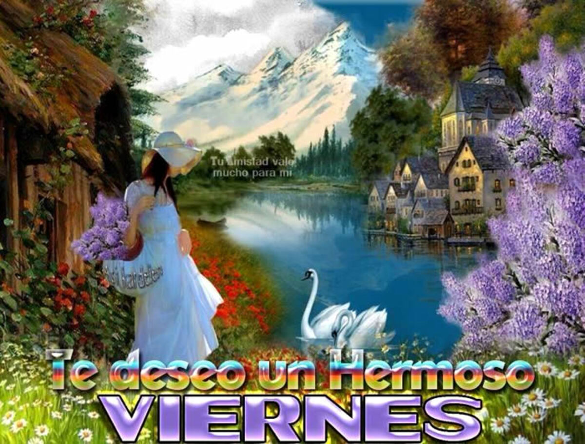 Te deseo un hermoso viernes!!