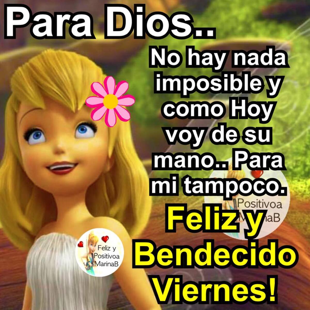 Feliz y bendecido viernes!