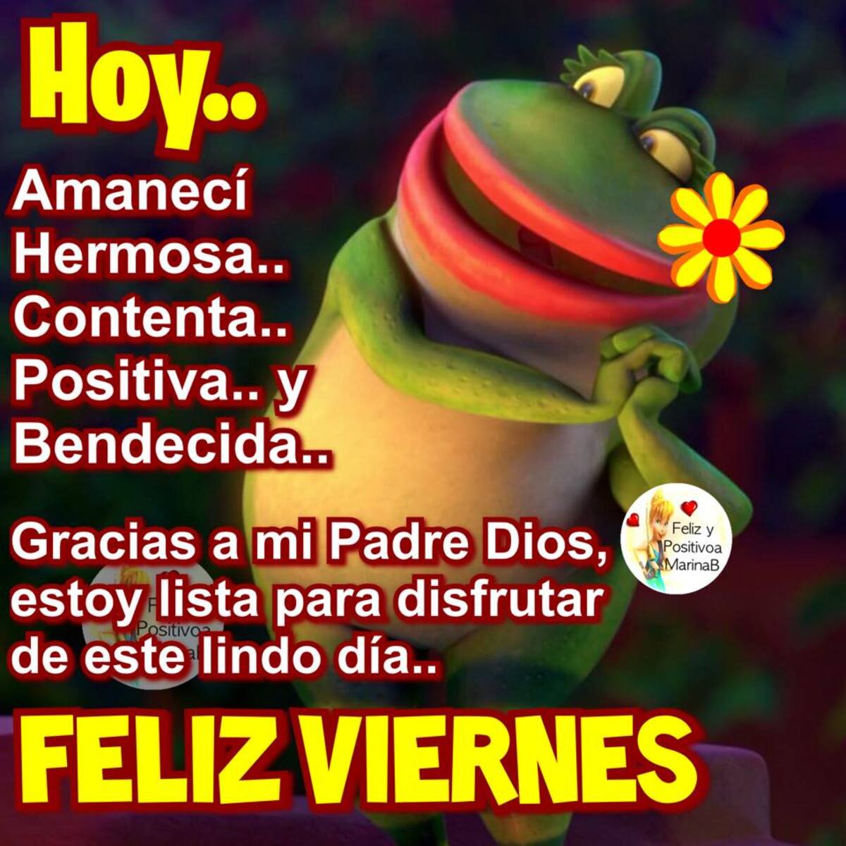 Feliz viernes con Dios