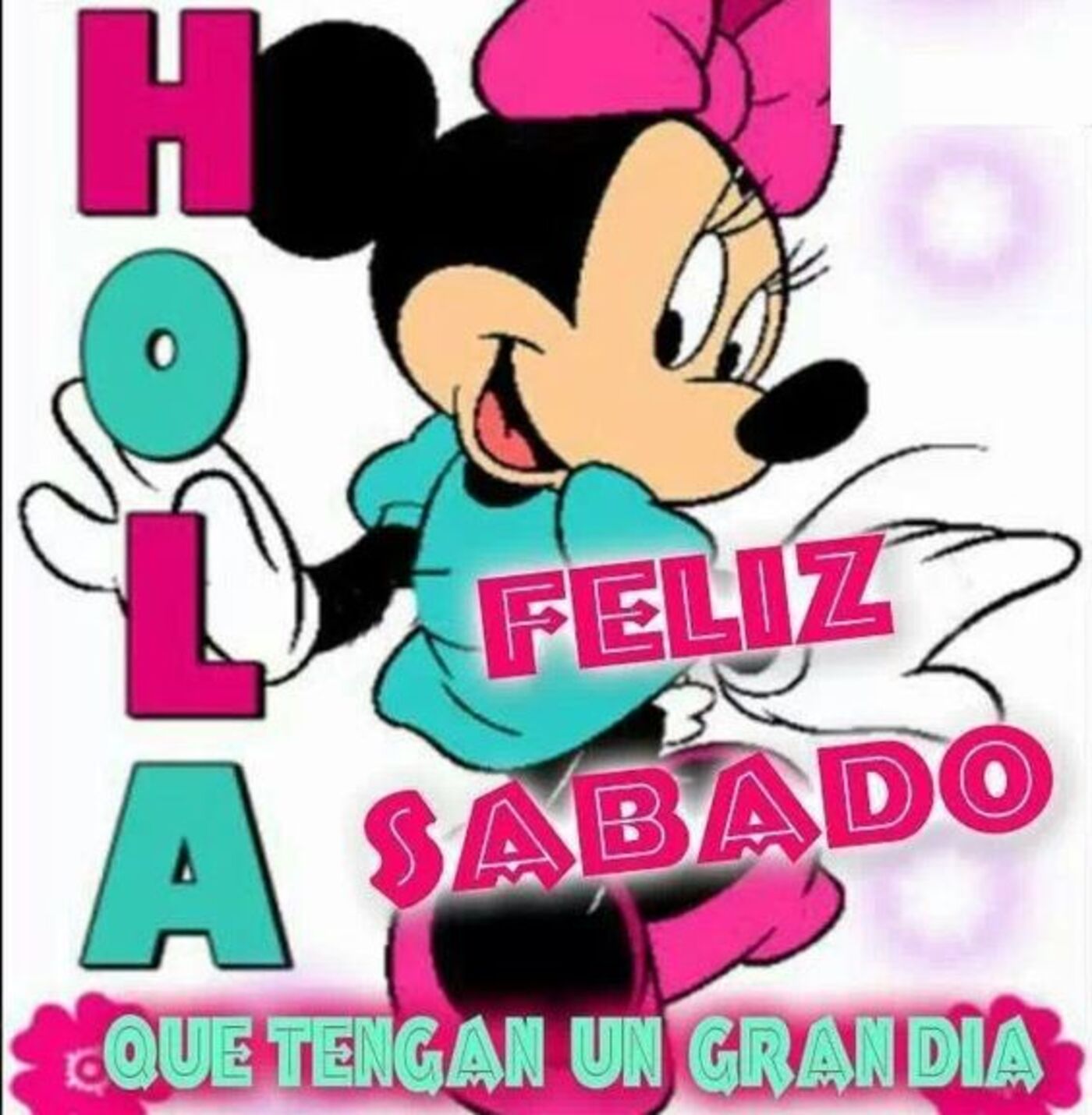 Hola Feliz sábado Que tengas un gran día! 