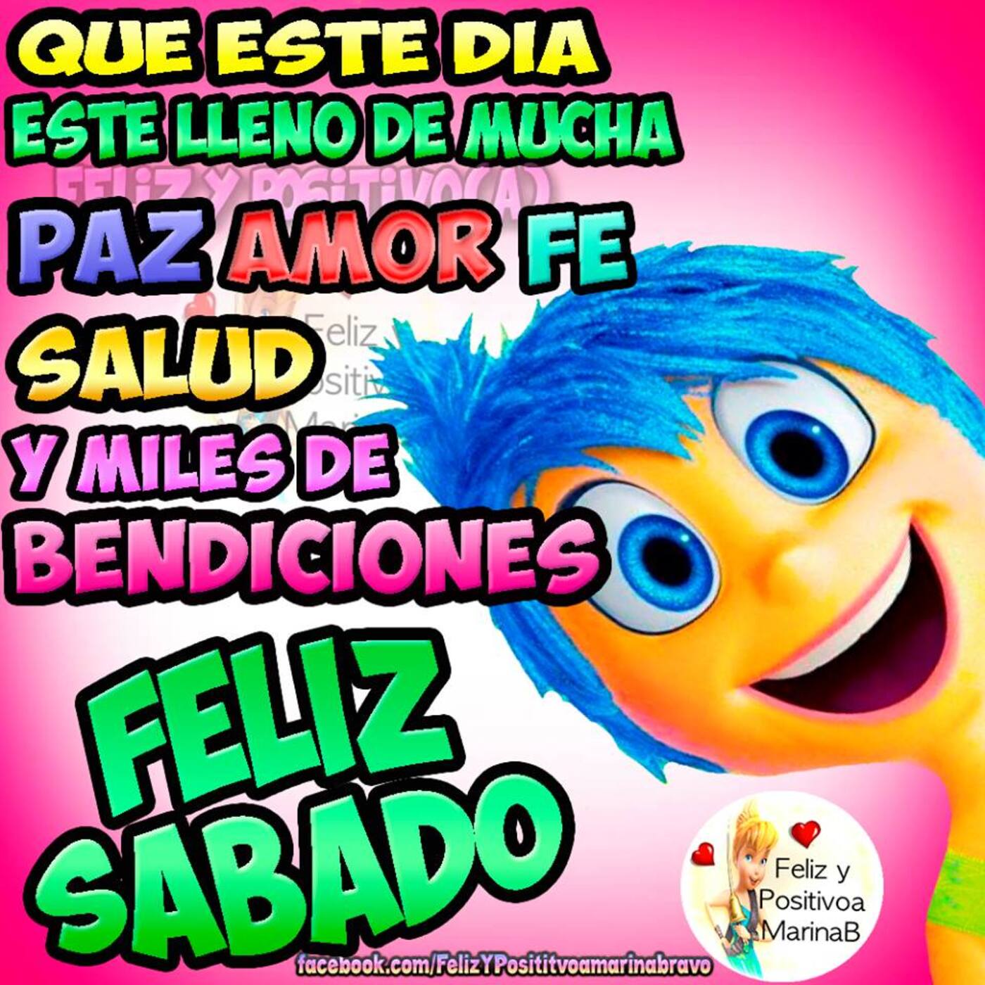 Que este día este lleno de mucha paz amor fe salud y miles de bendiciones. Feliz sábado