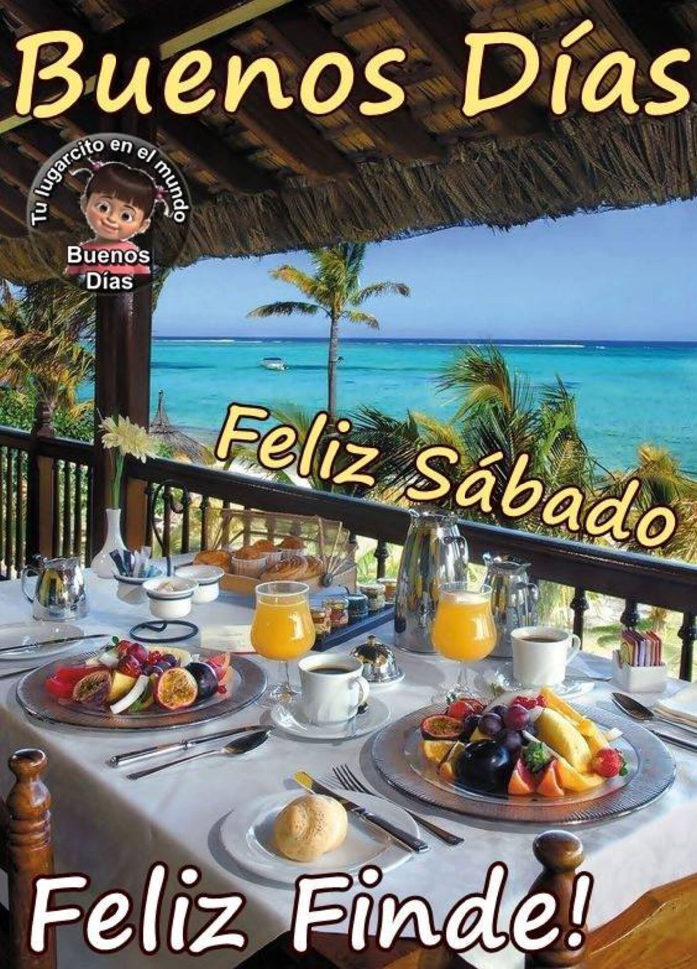 Buenos días!! feliz sábado!! feliz finde!