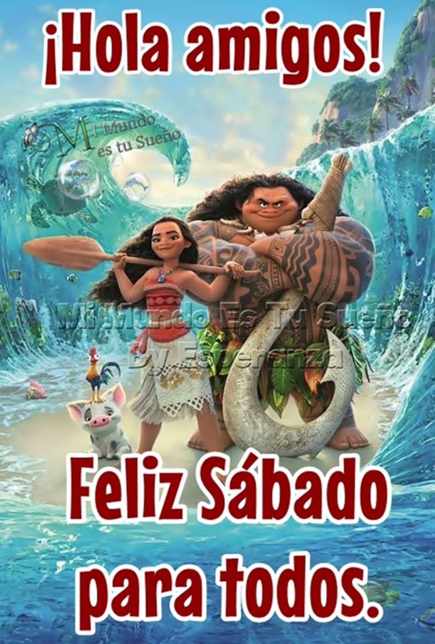 Hola amigos, feliz sabado para todos.