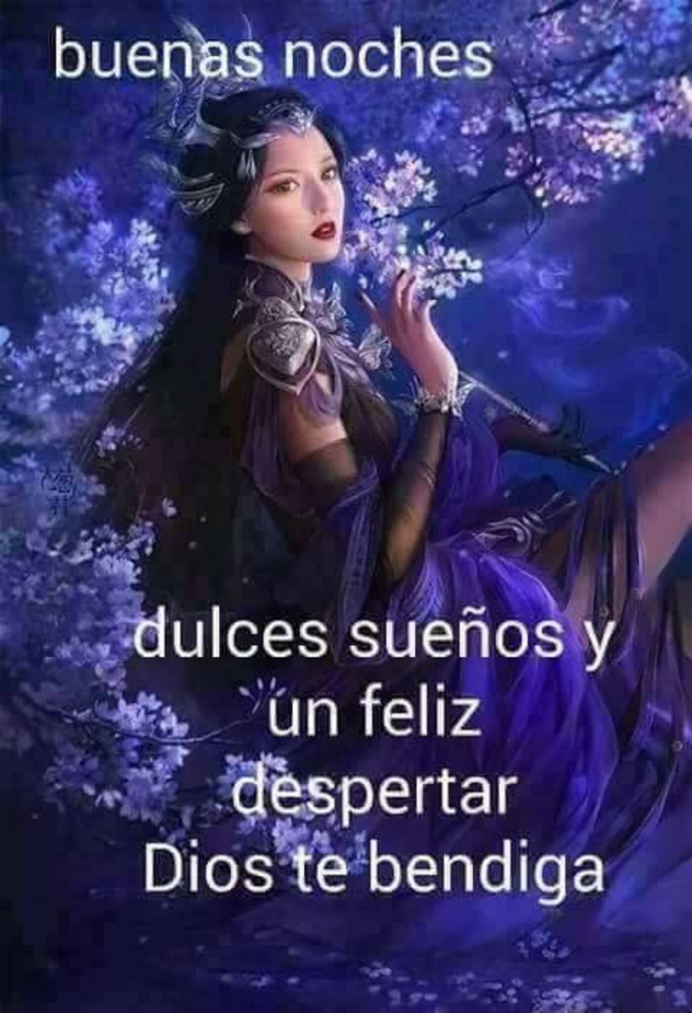 Buenas noches dulces sueños y feliz despertar Dios te bendiga