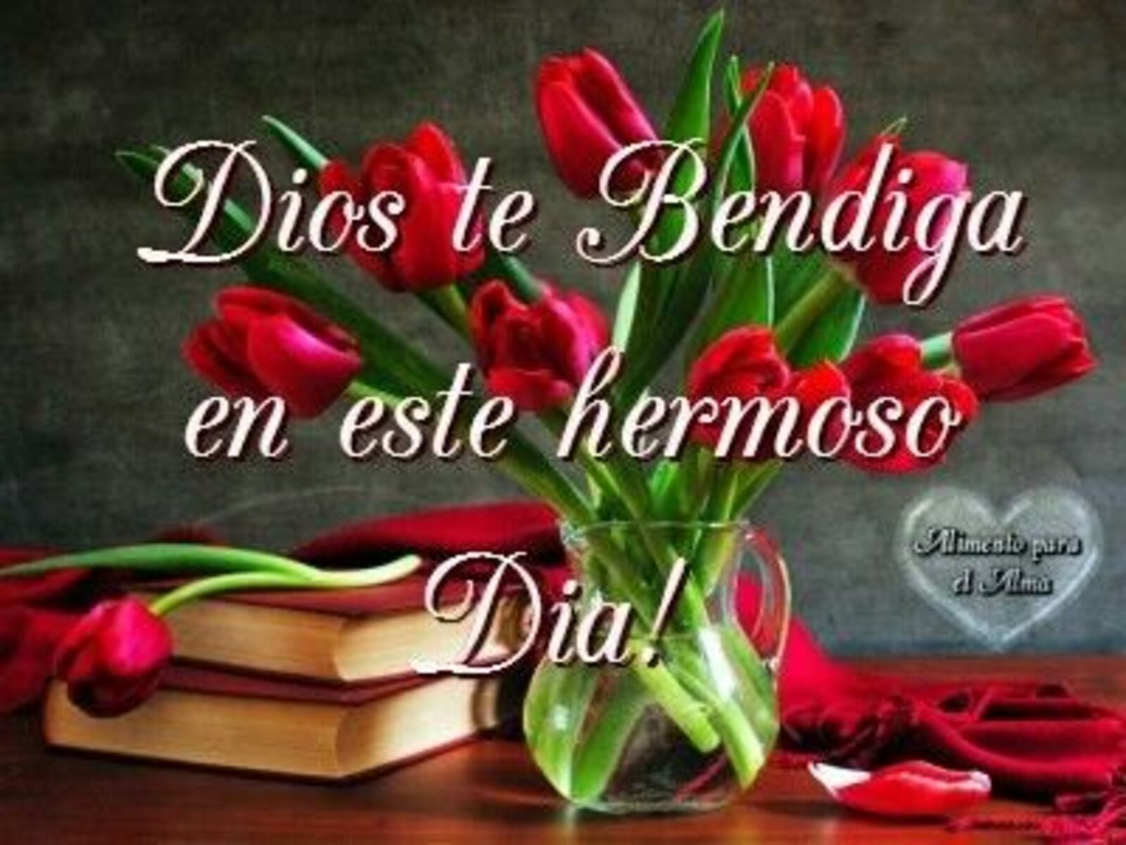 Dios te bendiga en este hermoso día