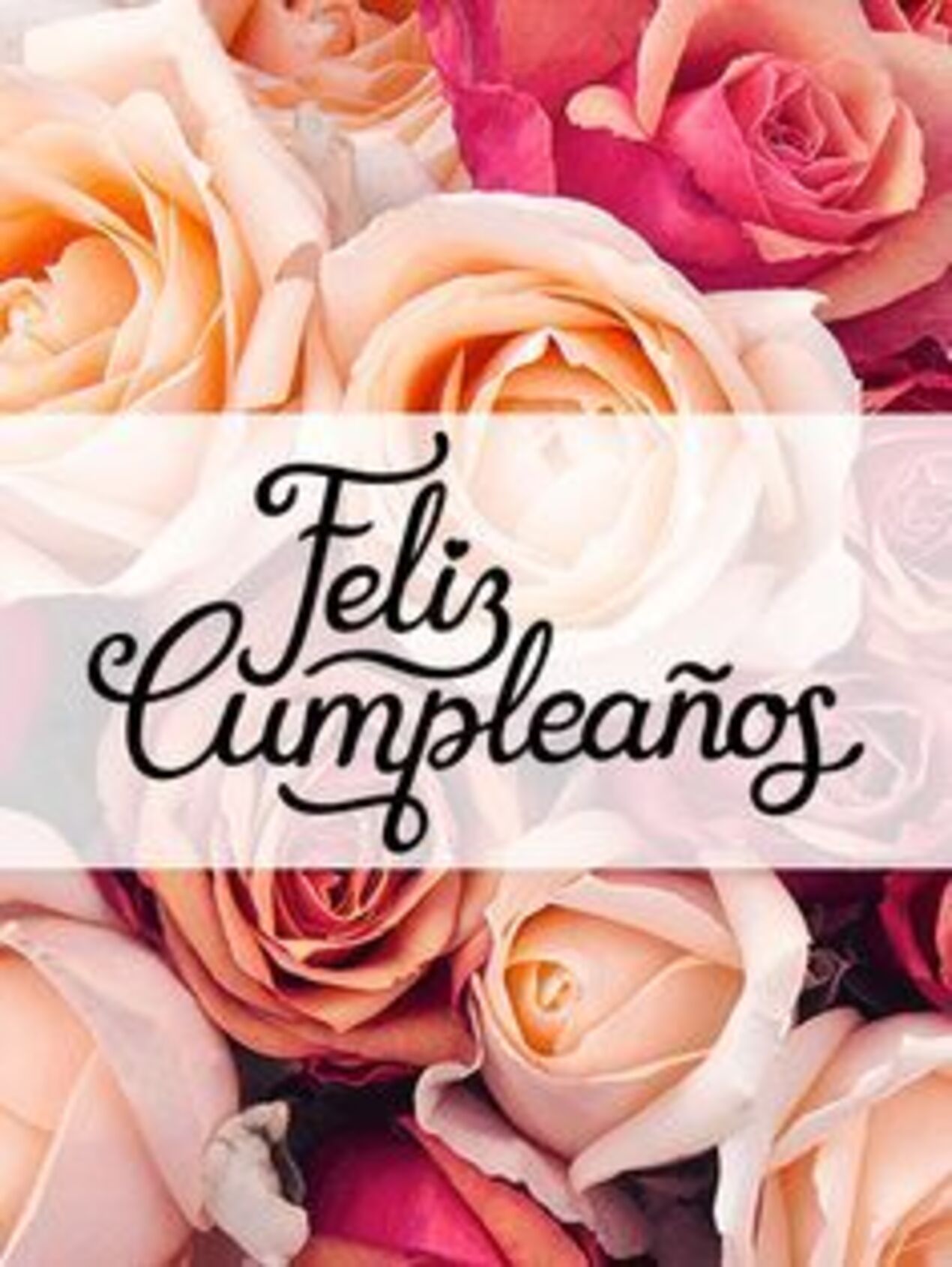 Feliz cumpleaños