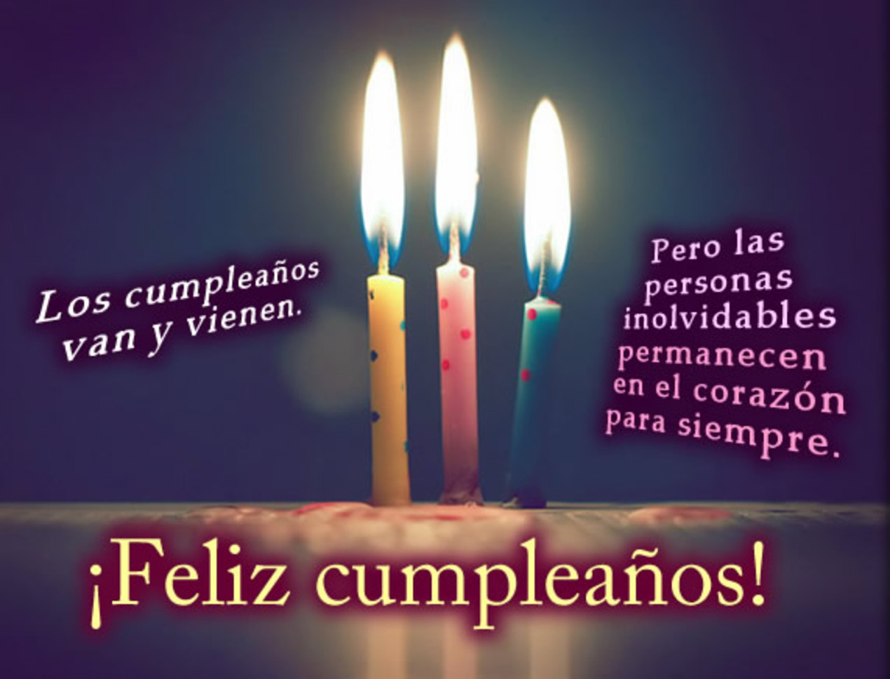 Feliz Cumpleaños con linda frases