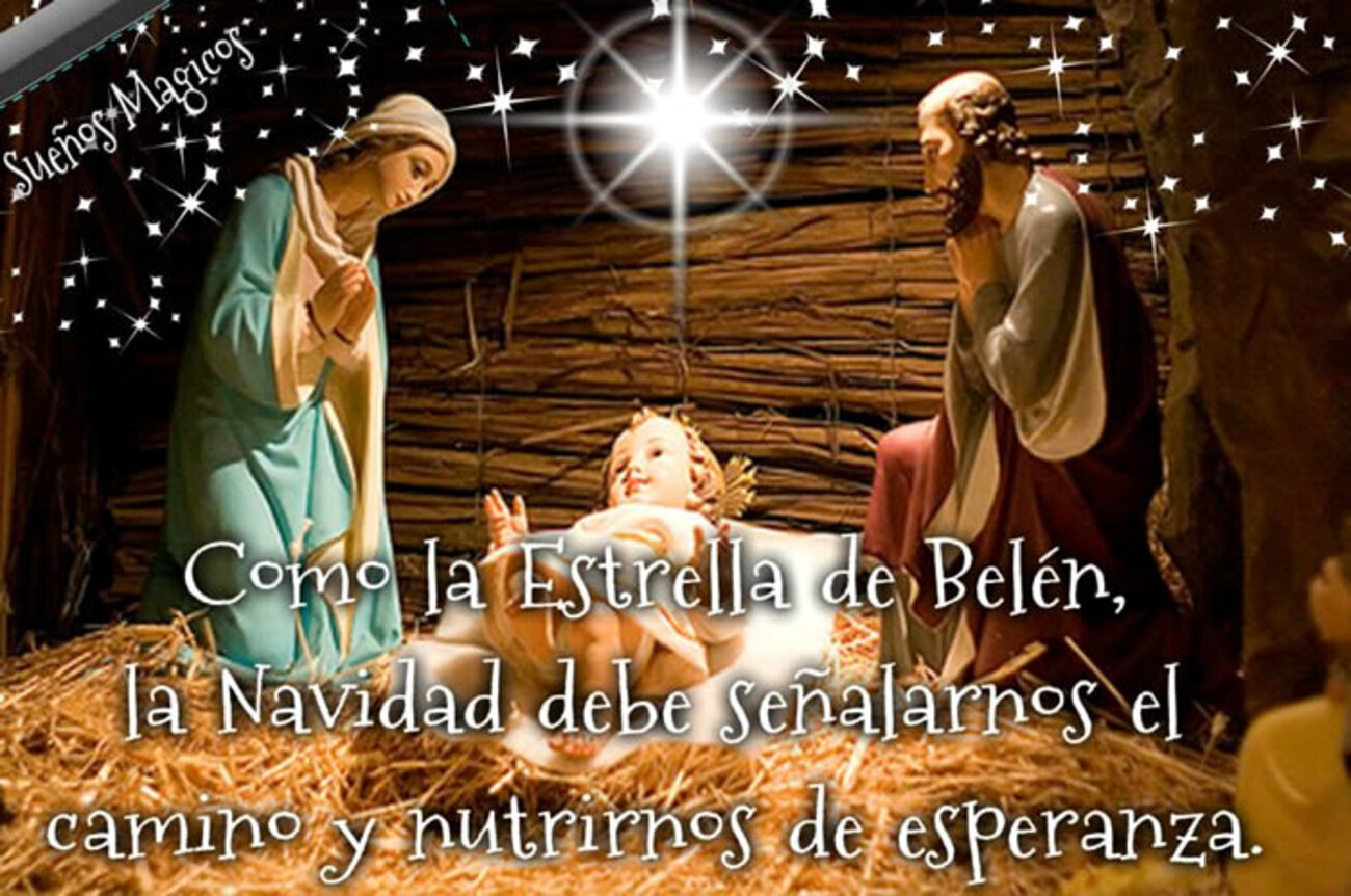 Como la estrella de Belén, la Navidad debe señalarnos el camino y nutrirnos de esperanza