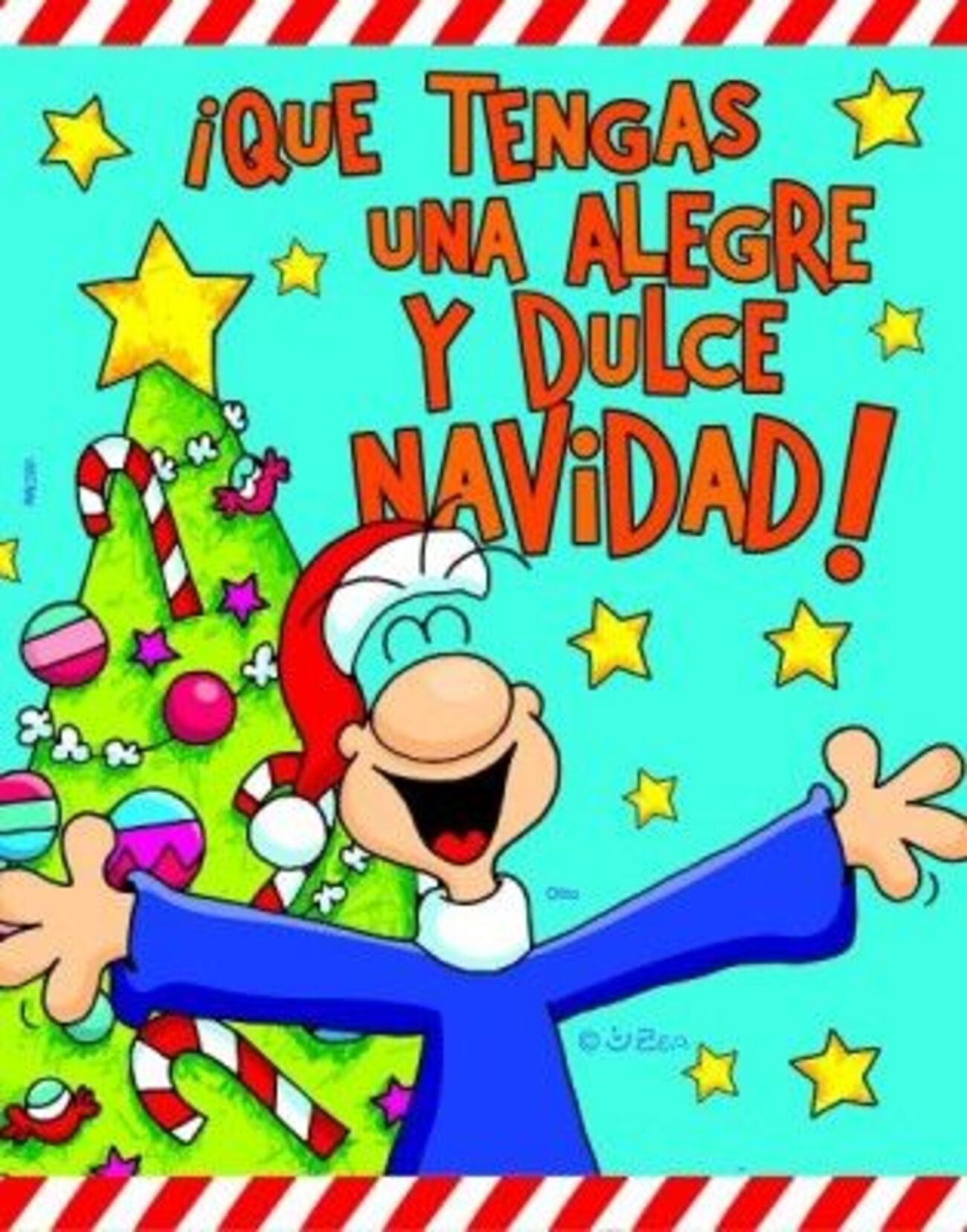 Que tengas una alegre y dulce Navidad!