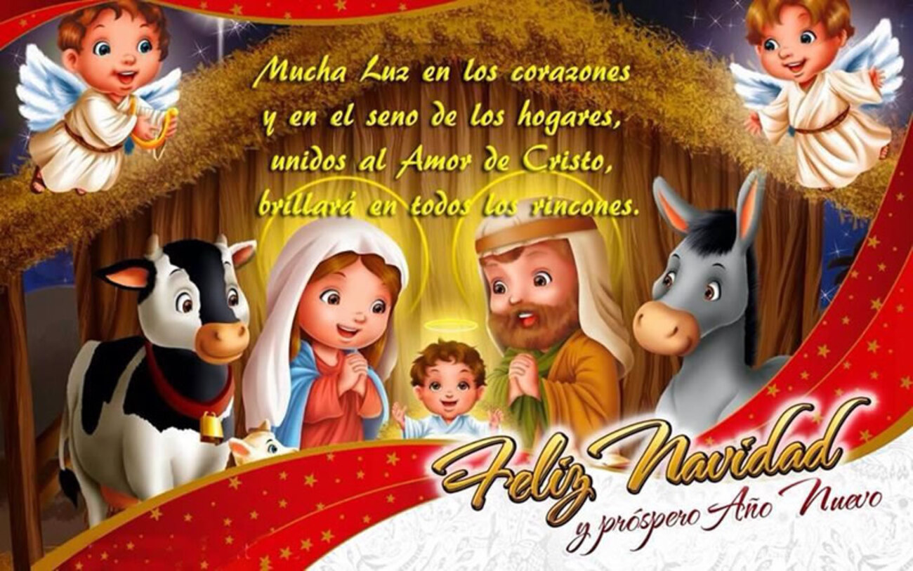 feliz navidad y prospero año nuevo