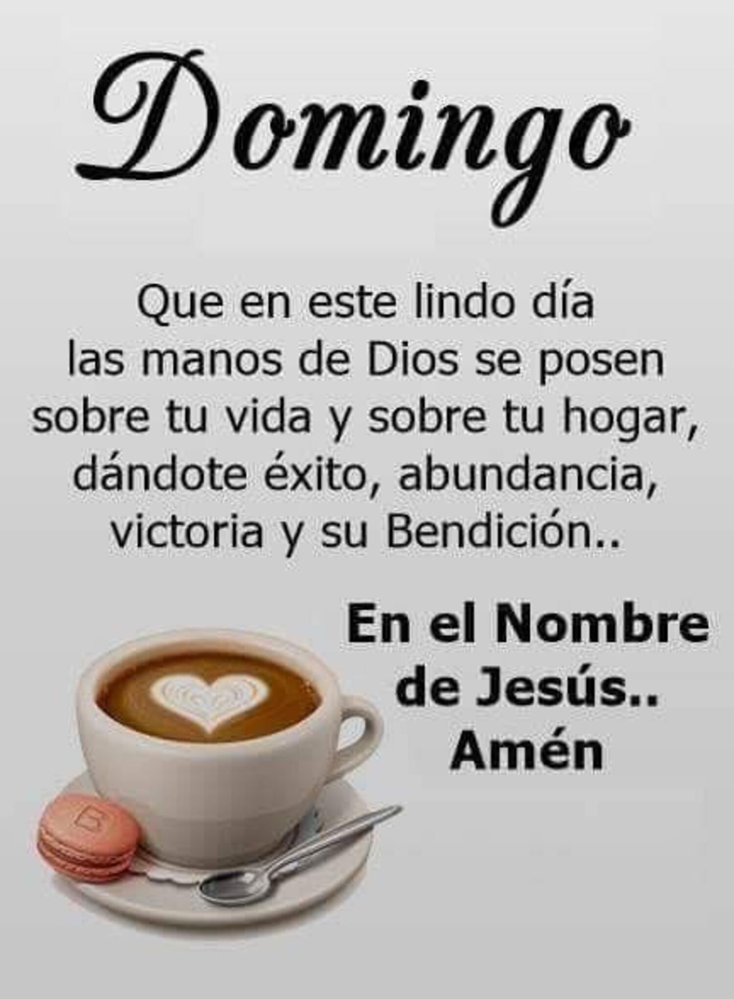 Domingo con Dios