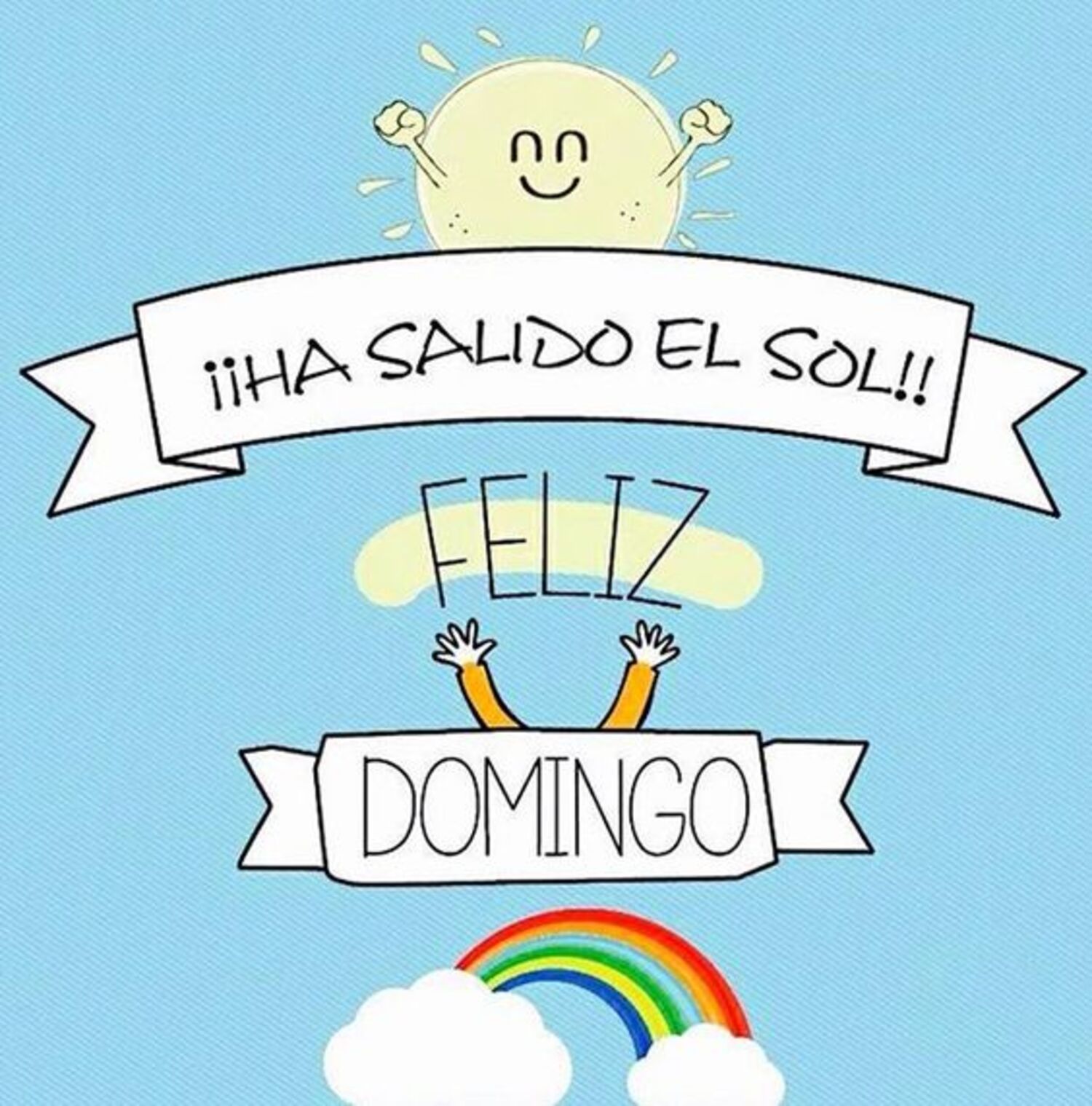 Ha salido el sol!! feliz domingo