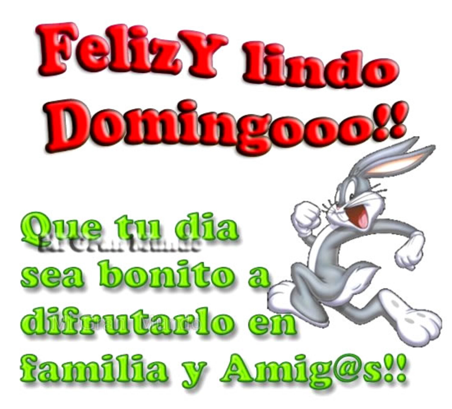 Feliz y lindo domingo...que tu dia sea bonito a disfrutarlo en familia y amigos