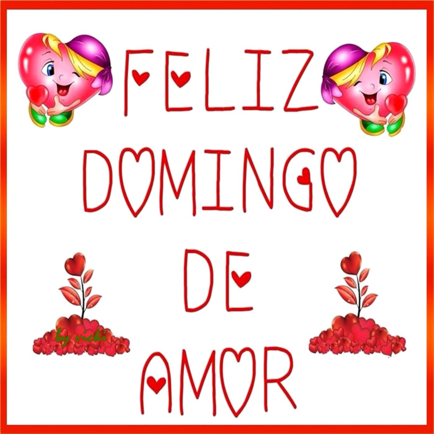 Feliz domingo de amor