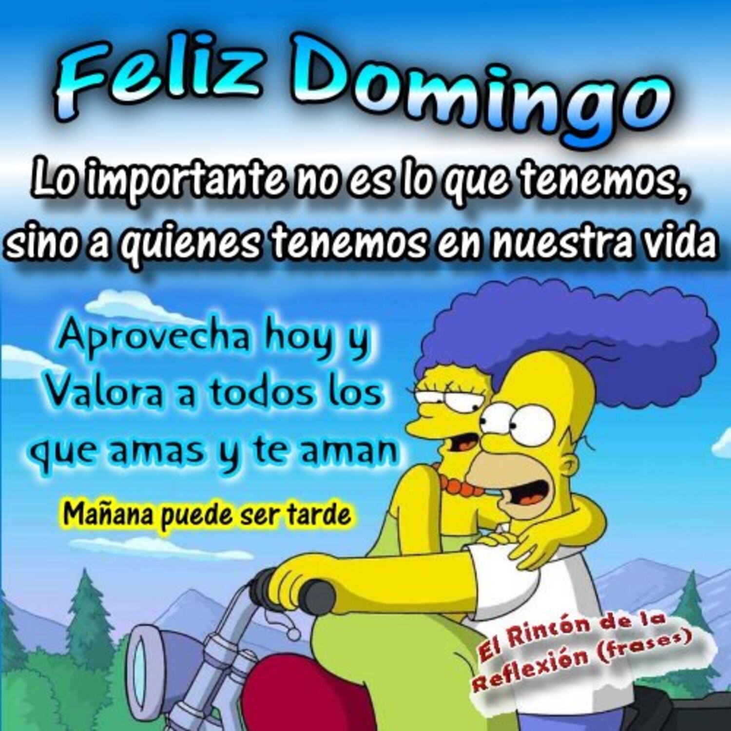 Feliz domingo con frases