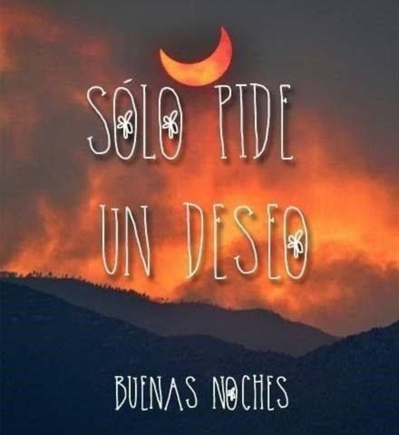 Sólo pide un deseo...Buenas noches