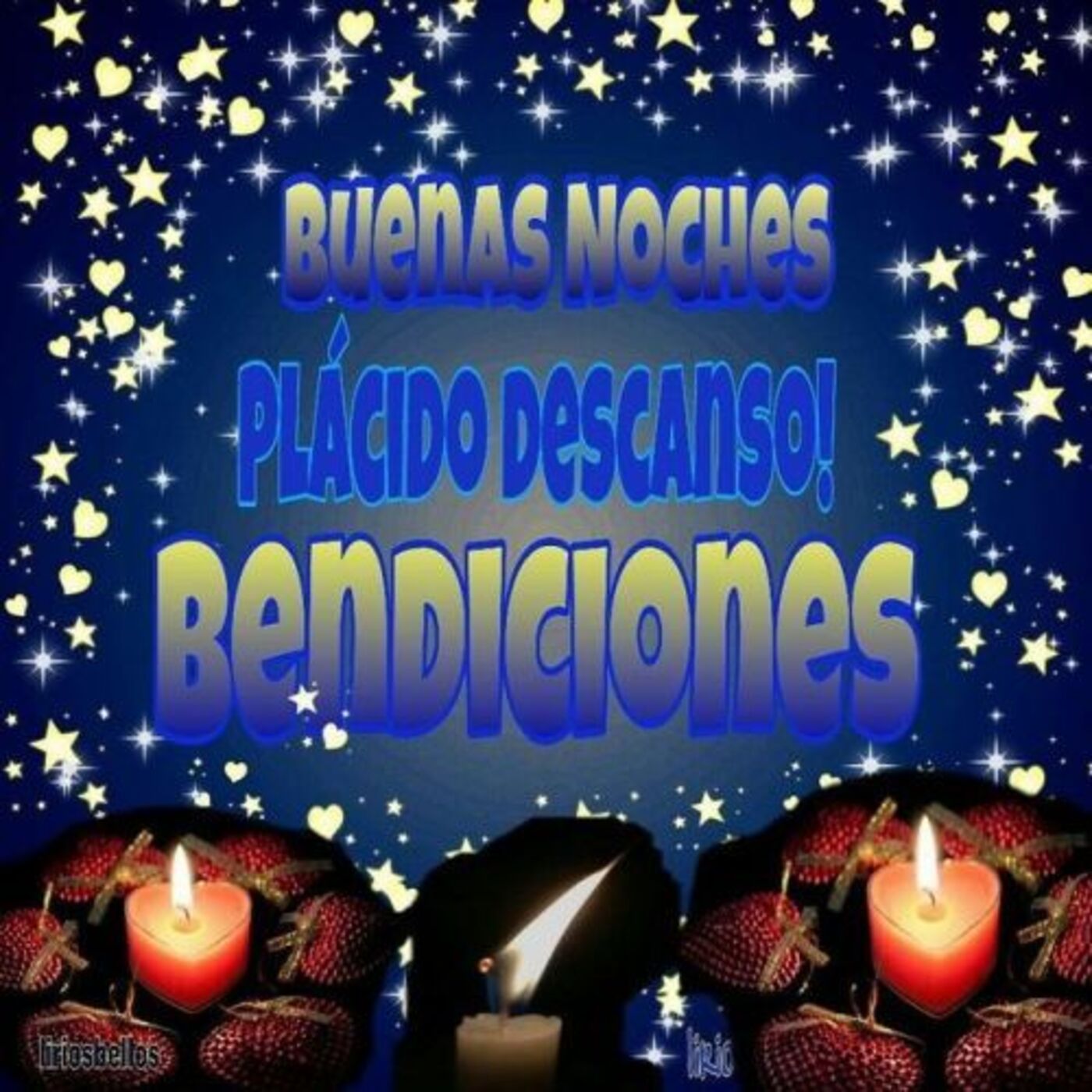 Buenas noches plácido descanso! Bendiciones