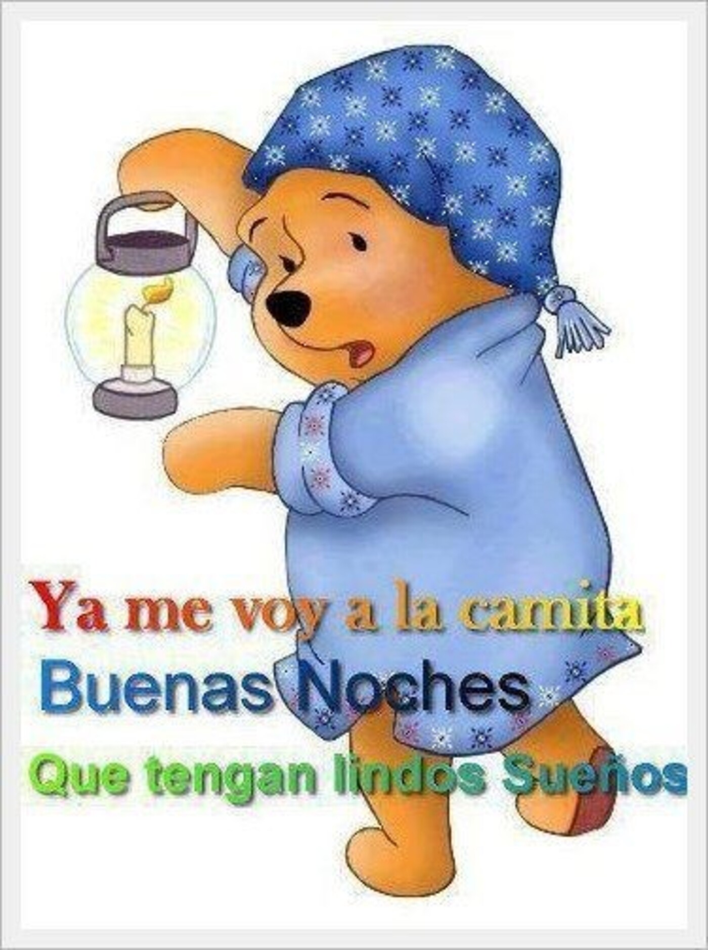 Buenas Noches, que tengas lindos sueños - Winnie The Pooh