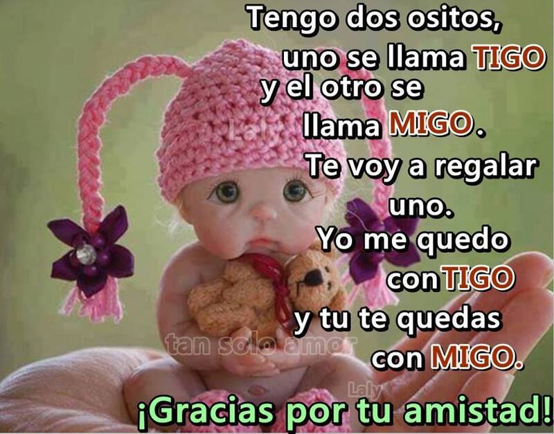 ¡Gracias por tu amistad!