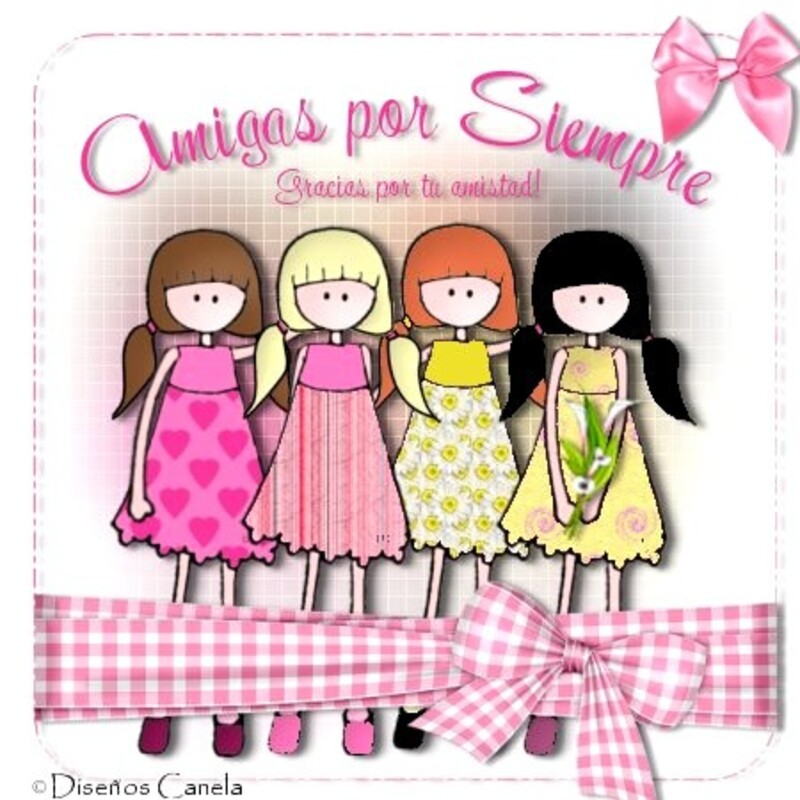 Amigas por siempre! ¡Gracias por tu amistad! - Frases bellas de Amistad