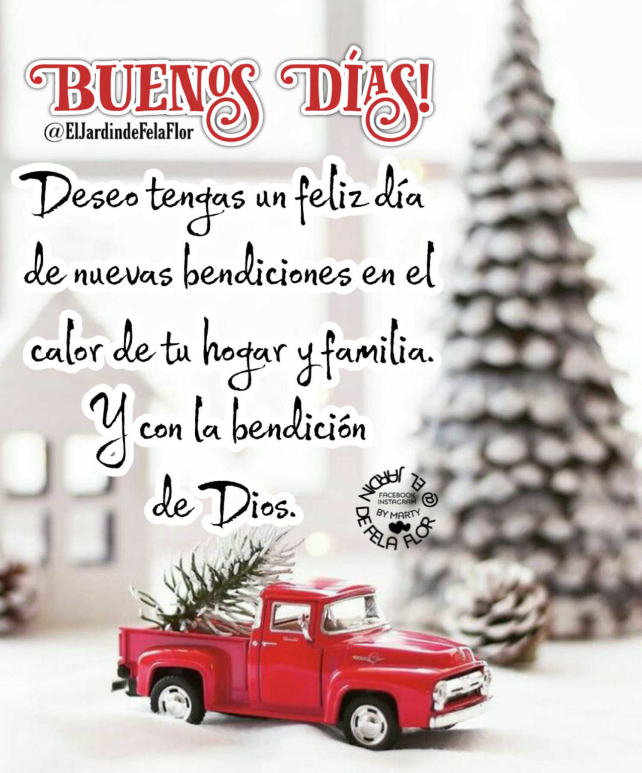 25 Imagenes bonitas de Buenos Días Navidad - HermosasImagenes.net