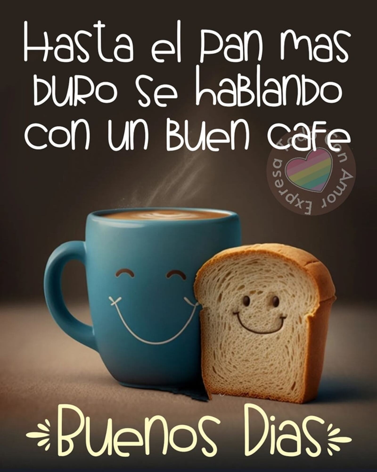 Buenos Días con buen cafe